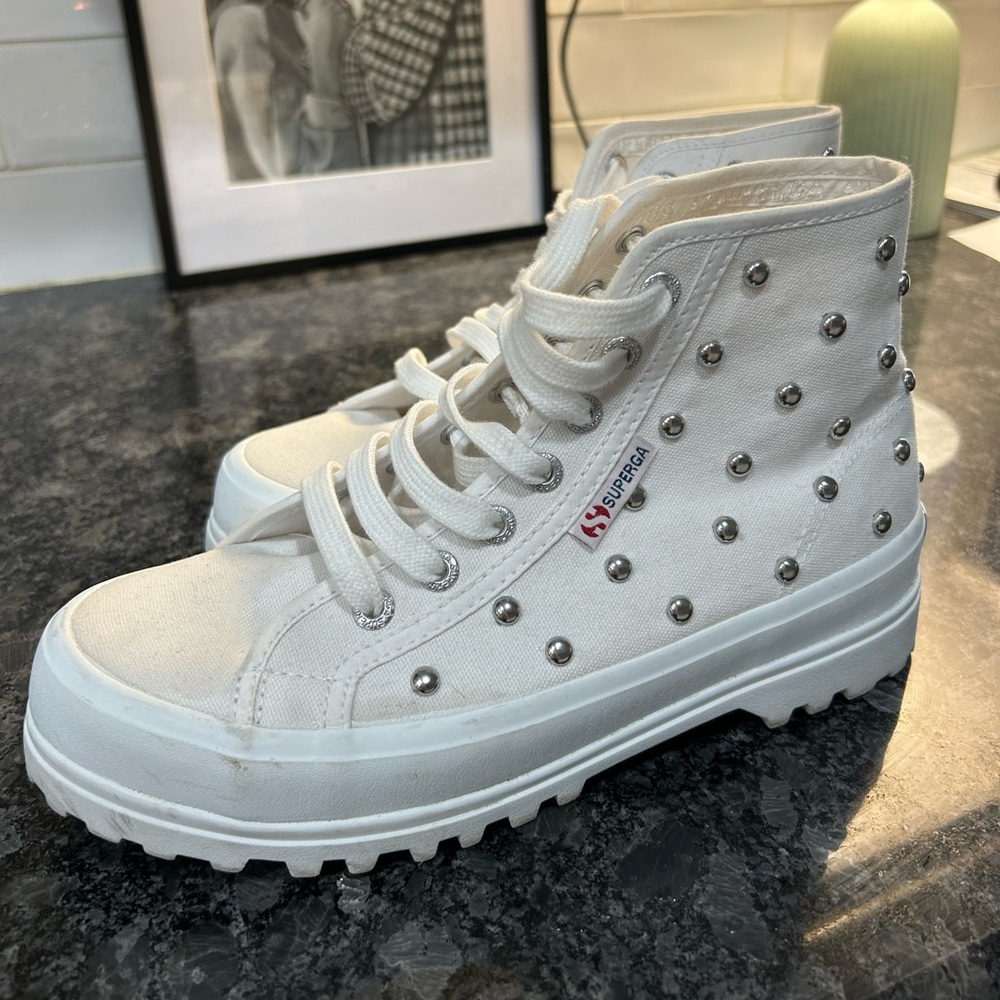 Superga Studded Sneakers